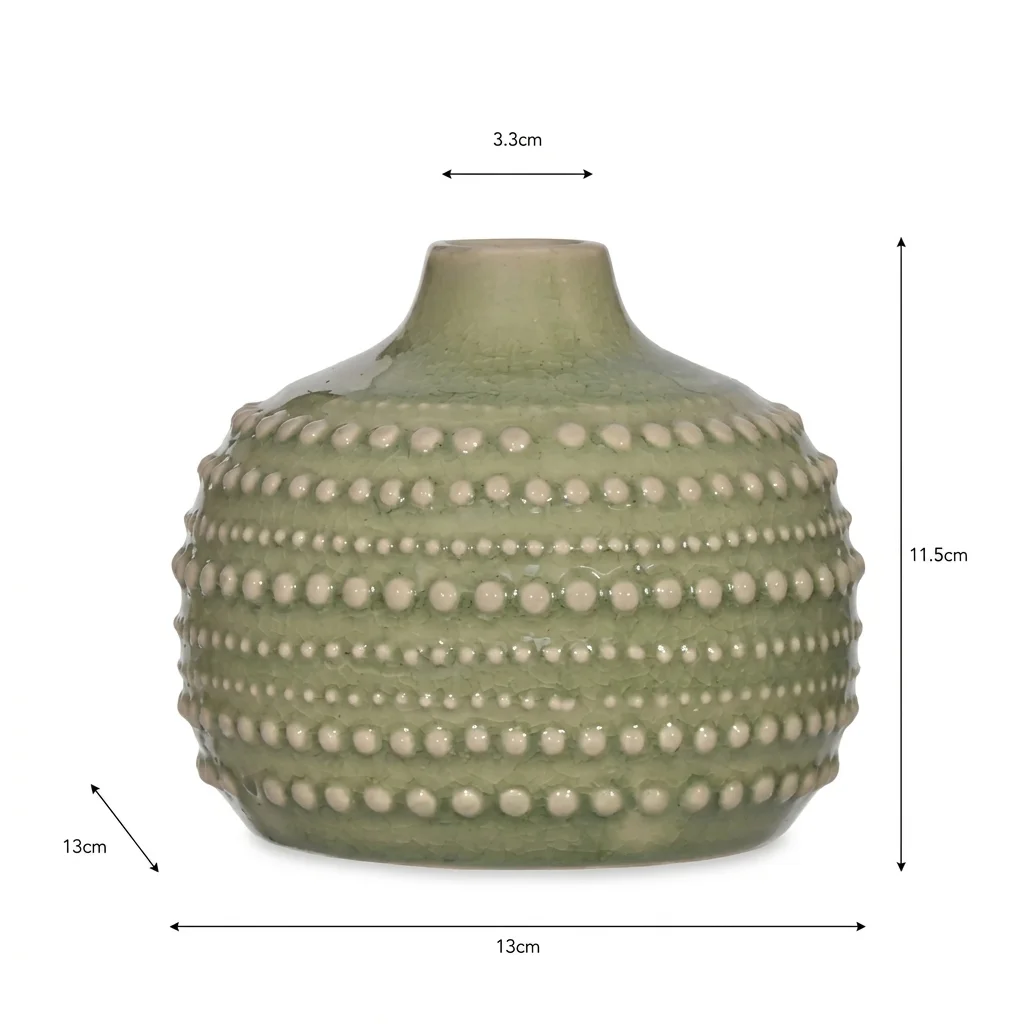 Castello Ceramic Bottle Vase – photo 2