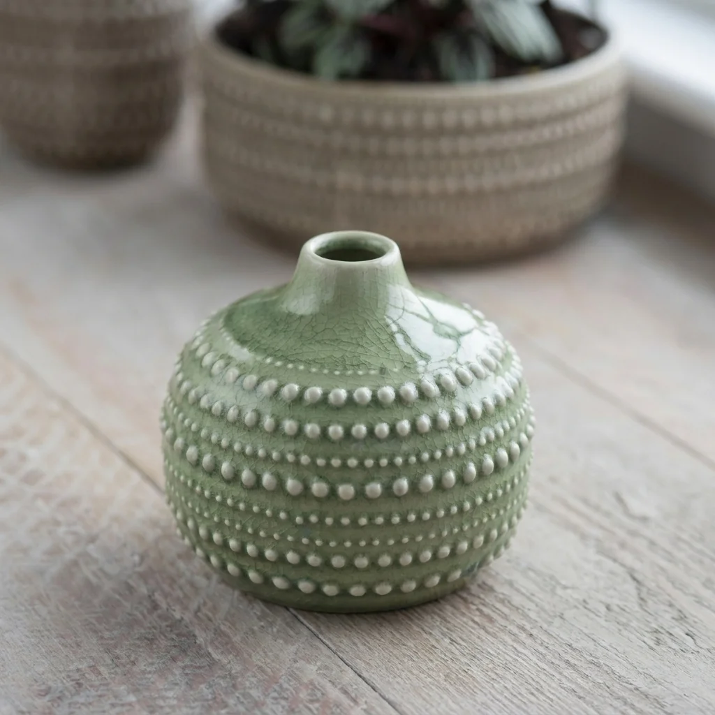Castello Ceramic Bottle Vase – photo 3